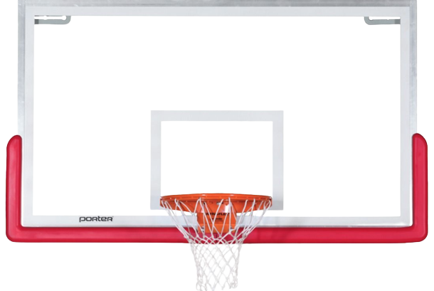 Center Strut Basketball Backboard